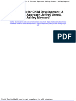 Full Test Bank For Child Development A Cultural Approach Jeffrey Arnett Ashley Maynard PDF Docx Full Chapter Chapter