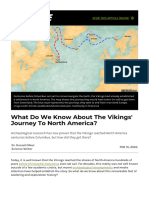 What Do We Know About The Vikings' Journey To North America