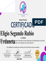 Certificado Final Eligio