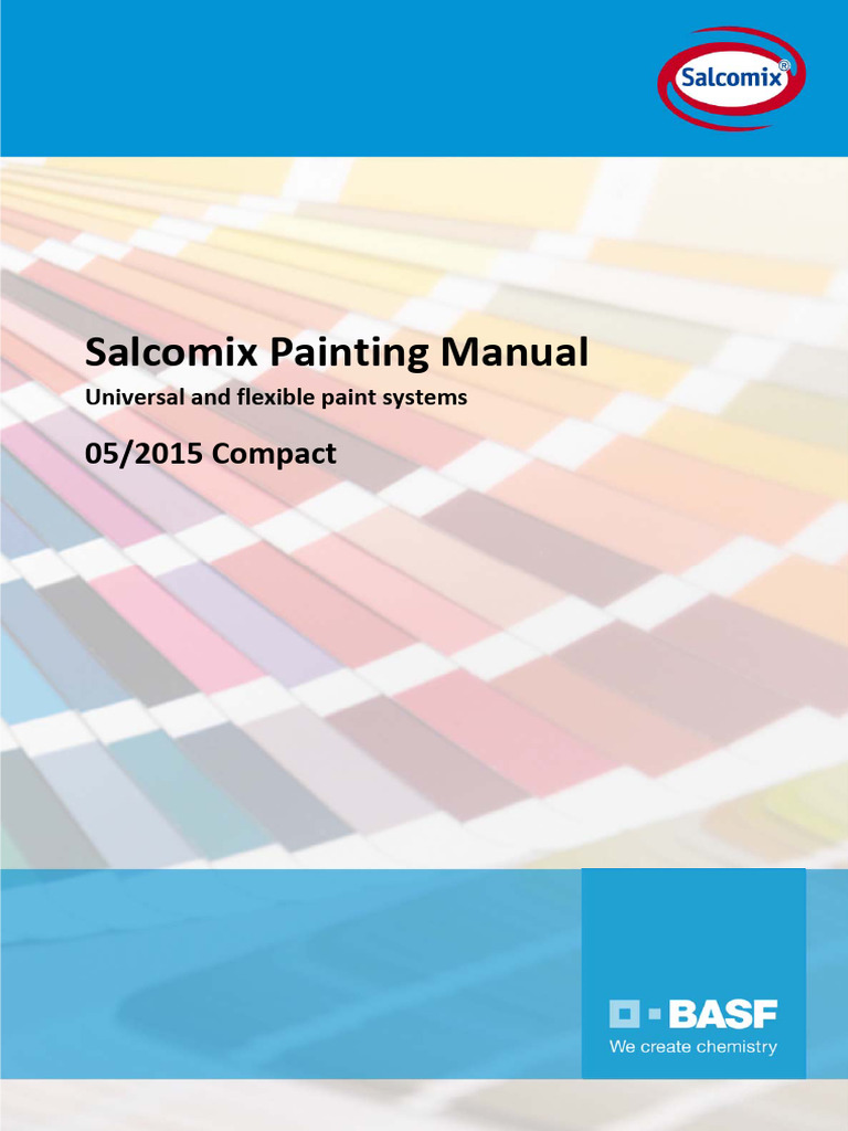 Salcomix Painting Manual Overview | PDF | Industrial Processes ...