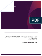 Model Acceptance Test Guideline Nov 2021