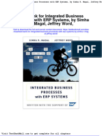 Full Test Bank For Integrated Business Processes With Erp Systems by Simha R Magal Jeffrey Word PDF Docx Full Chapter Chapter