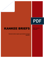 Kankee Briefs (2022-2023) - Open Borders