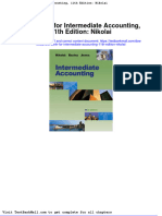 Download Full Test Bank For Intermediate Accounting 11Th Edition Nikolai pdf docx full chapter chapter