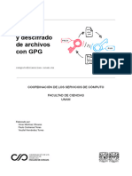 MAN01 Cifrado y Descifrado de Archivos Con GPG