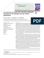 2019 - An Overview On Dry Low NOx Micromix Combustor Development For Hydrogen-Rich Gas Turbine Applications