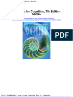 Full Test Bank For Cognition 7Th Edition Matlin PDF Docx Full Chapter Chapter