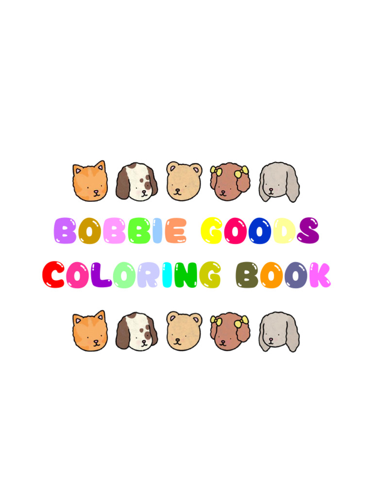 BOBBIE GOODS COLORING BOOK PDF SCRIBD visual data 4