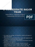 Coordinate Salon Team Updated