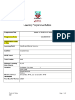 Anaesthesia MMed BQA Curriculum 28th April 2022