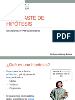 Constraste de Hipotesis