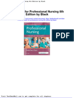 Full Test Bank For Professional Nursing 8Th Edition by Black PDF Docx Full Chapter Chapter