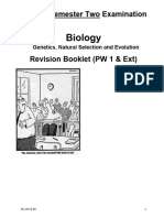 Semester Two Examination Genetics Revision (PW 1 and Ext)