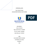 Studi Islam - Sejarah Pertumbuhan Ilmu Tauhid - Kelompok1