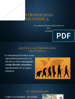 Antropología Filosófica