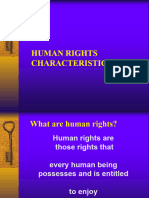 Human Rts Characteristics