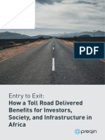 Preqin Entry To Exit Aiim Toll Roads 2021