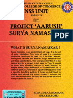 Project Aarush - Suryanamaskar