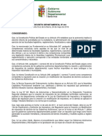 Decreto Departamental 233