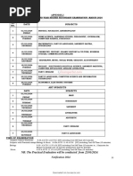 Hssreporter - Com - Second Year March Exam Time Table 2024