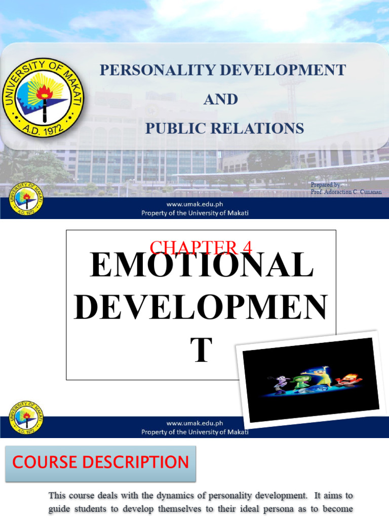 Emotional Development and Stress Management | PDF | Stress (Biology ...