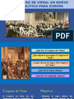 4) El Congreso de Viena, Un Nuevo Mapa Político para Europa