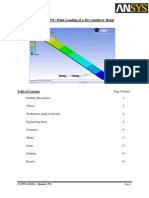 Procedure_point loading of a beam example