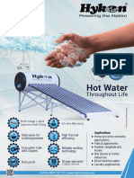 Solar Water Heater BROCHURE