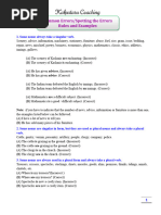 English Grammar Rules and Examples