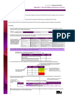 Supplier Performance Scorecard Tool Appendix