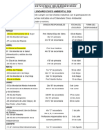 Calendario Civico Ambiental 2024