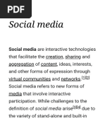 Social Media - Wikipedia