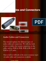 Cables and Connectors