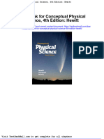 Download Full Test Bank For Conceptual Physical Science 4Th Edition Hewitt pdf docx full chapter chapter