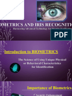 Biometrics and Iris