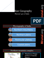 GEO L9 Physiography India Part 1