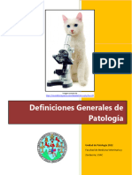 Definiciones Generales de Patología