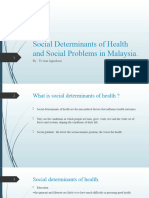 Seminar-Tiviean-Social Determinants of Health and Social Problems in Malaysia