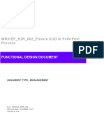 AcTIIvate - WRICEF - RTR - 002 - FSD Enhancement - Park and Post Document - V1.0