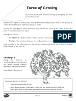 t2 T 452 The Force of Gravity Activity Sheet Ver 3