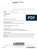 Business Studies - SR III (P1)