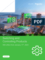 Switching & Controlling - Pricelist