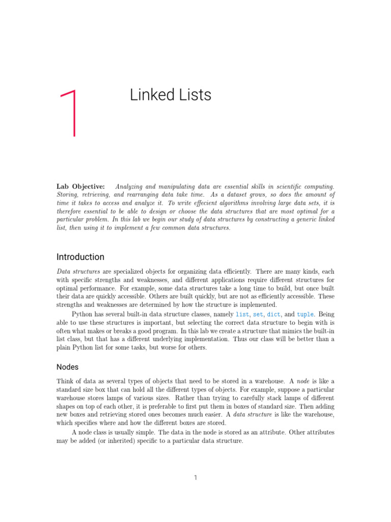 Python linked lists pdf queue abstract data type class