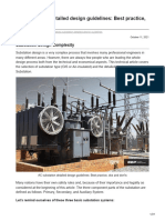 AC Substation Detailed Design Guidelines Best Practice Dos and Donts