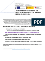 Resumen Pruebas de Acceso A FPGM Curso 23-24