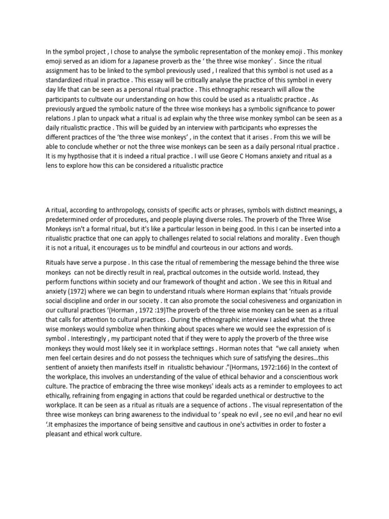 Ritual Project | PDF | Rituals | Symbols