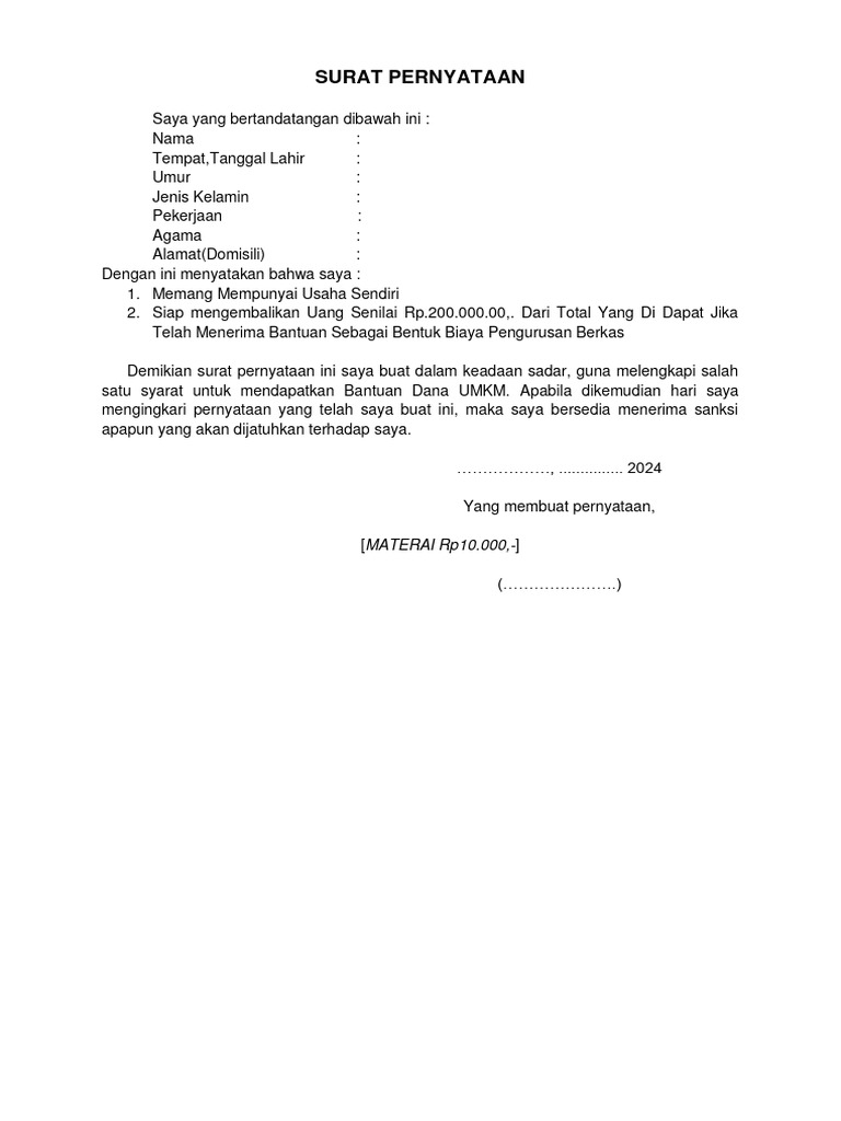 surat-pernyataan-umkm-pdf
