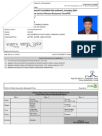 Admit Card Rcohnjbcts