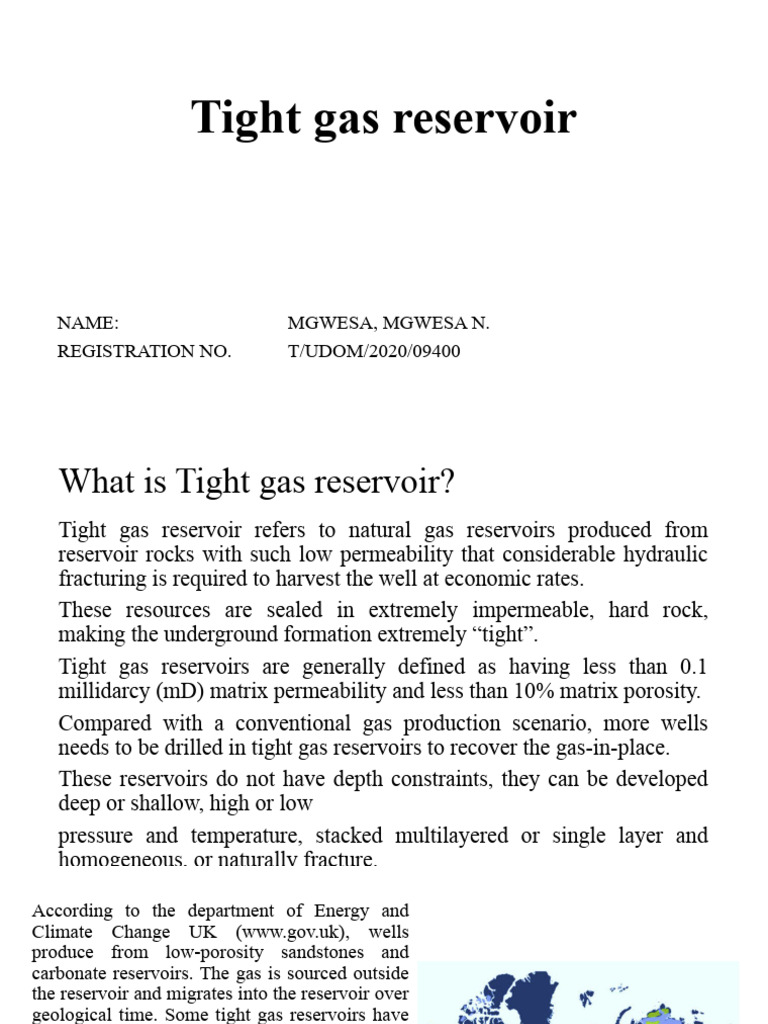 Tight Gas ppt3 | PDF | Petroleum Reservoir | Permeability (Earth Sciences)
