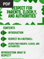 Respect - Questions | PDF | Social Psychology | Human Communication